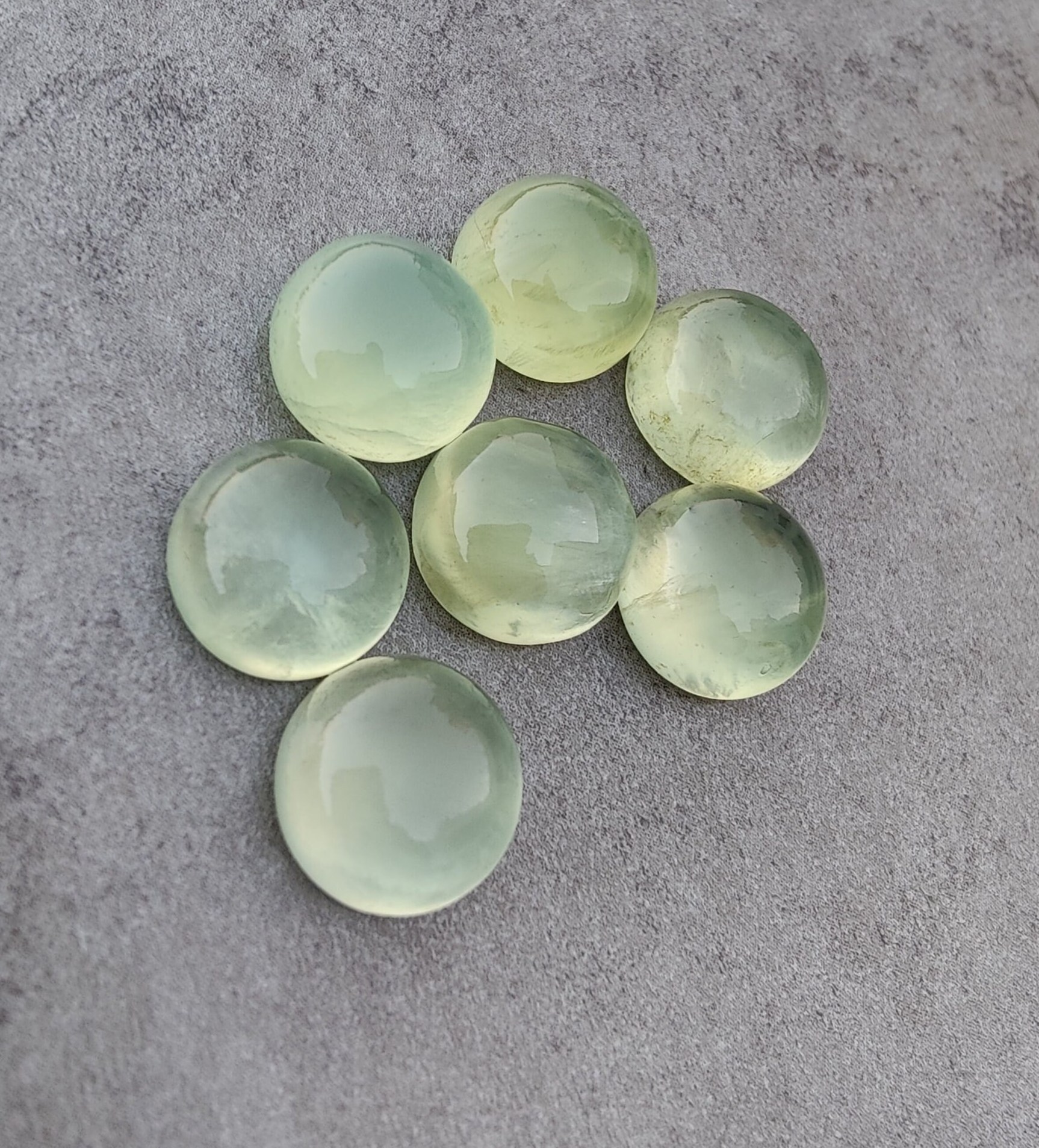 Natural Green Amethyst Cabochon Lot Beautiful Quality Top Quality Natural Green Amethyst Cabochon Lot Use For Making Jewelry