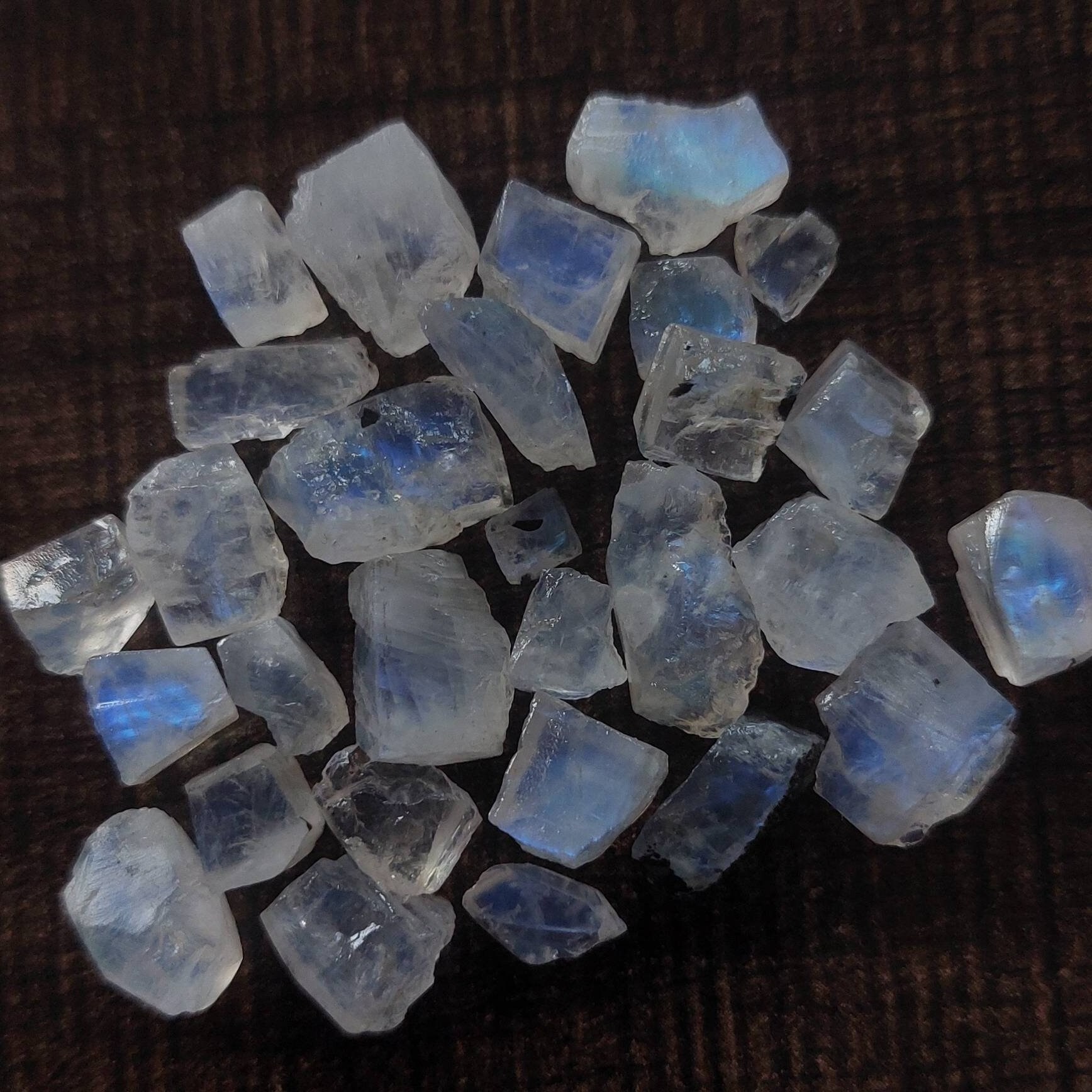 Other Shape Rainbow Moonstone gemstones. white gem blue Raw Material flash gemstone. rainbow moonstone loose gems