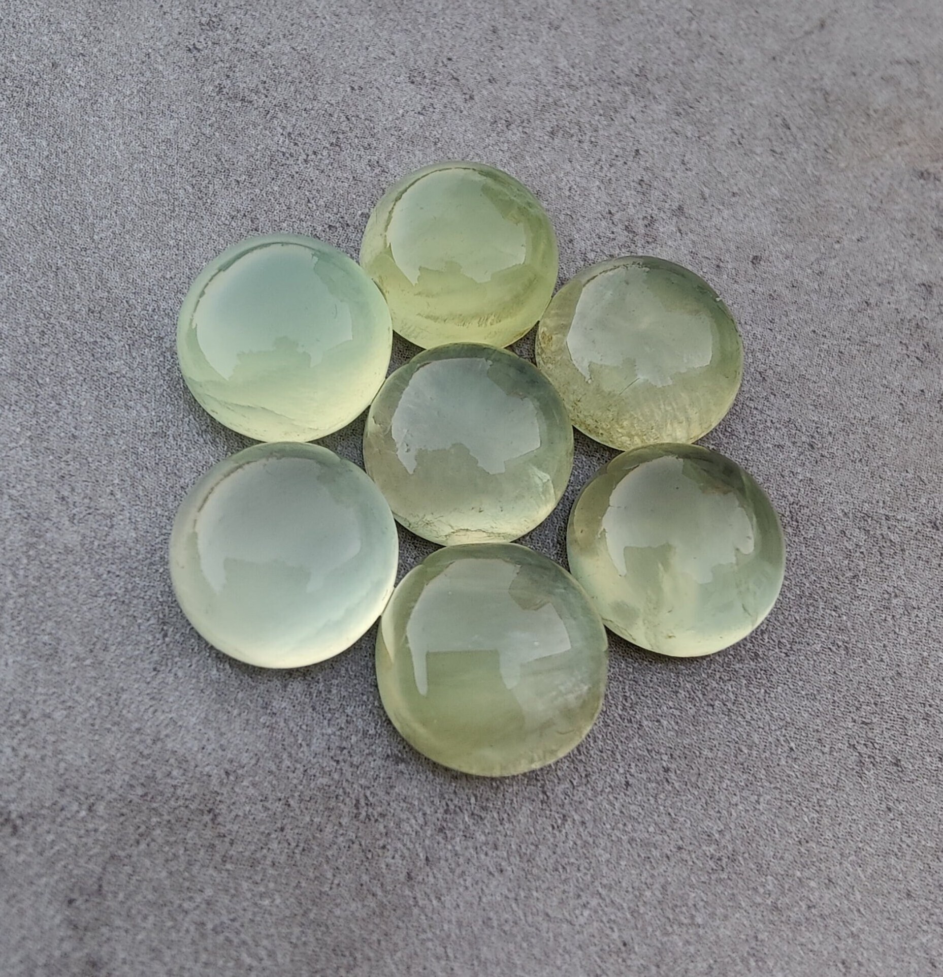 Natural Green Amethyst Cabochon Lot Beautiful Quality Top Quality Natural Green Amethyst Cabochon Lot Use For Making Jewelry