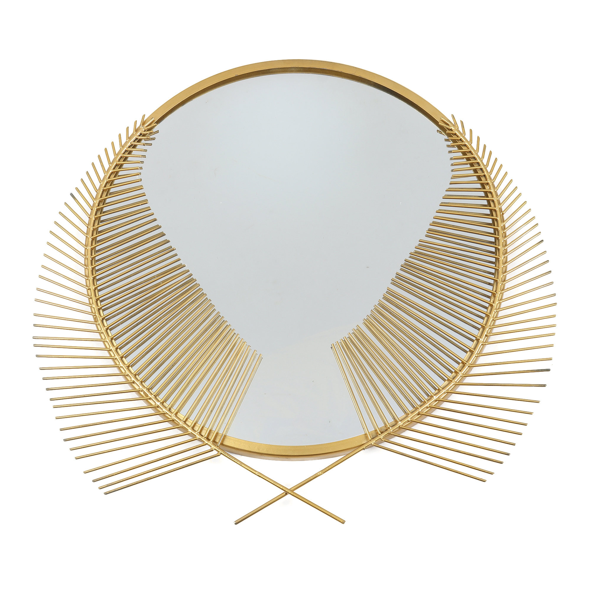 High Quality Modern Shape Round Mirror Wall Decor For Bedroom Living Dining Room Home Decorative Wall Mirror