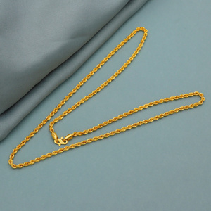 Buy 22k Yellow Gold Chain Necklace Real Gold 22kt Pure Handmade Gold Chain For Men and Women Usable By Indian Exporters, K3281