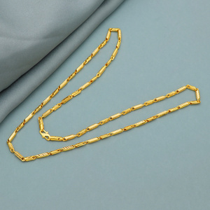 Buy 22k Yellow Gold Chain Necklace Real Gold 22kt Pure Handmade Gold Chain For Men and Women Usable By Indian Exporters, K3283