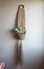 Macrame Plant Hanger Indoor Good Quality Hanging Planter Basket with Wood Beads Decorative Flower Pot Holder or Indoor Outdoor