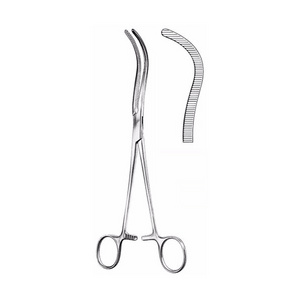 Guyon Kidney Pedicle Clamps (Cross Serrated) Made With the Highest Quality Stainless Steel at Wholesale Price