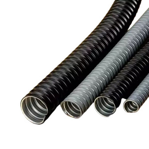 Plastic Coated Metal Flexible Pipe PVC Coated Galvanized Metal Corrugated Conduit from indian seller and manufacturer