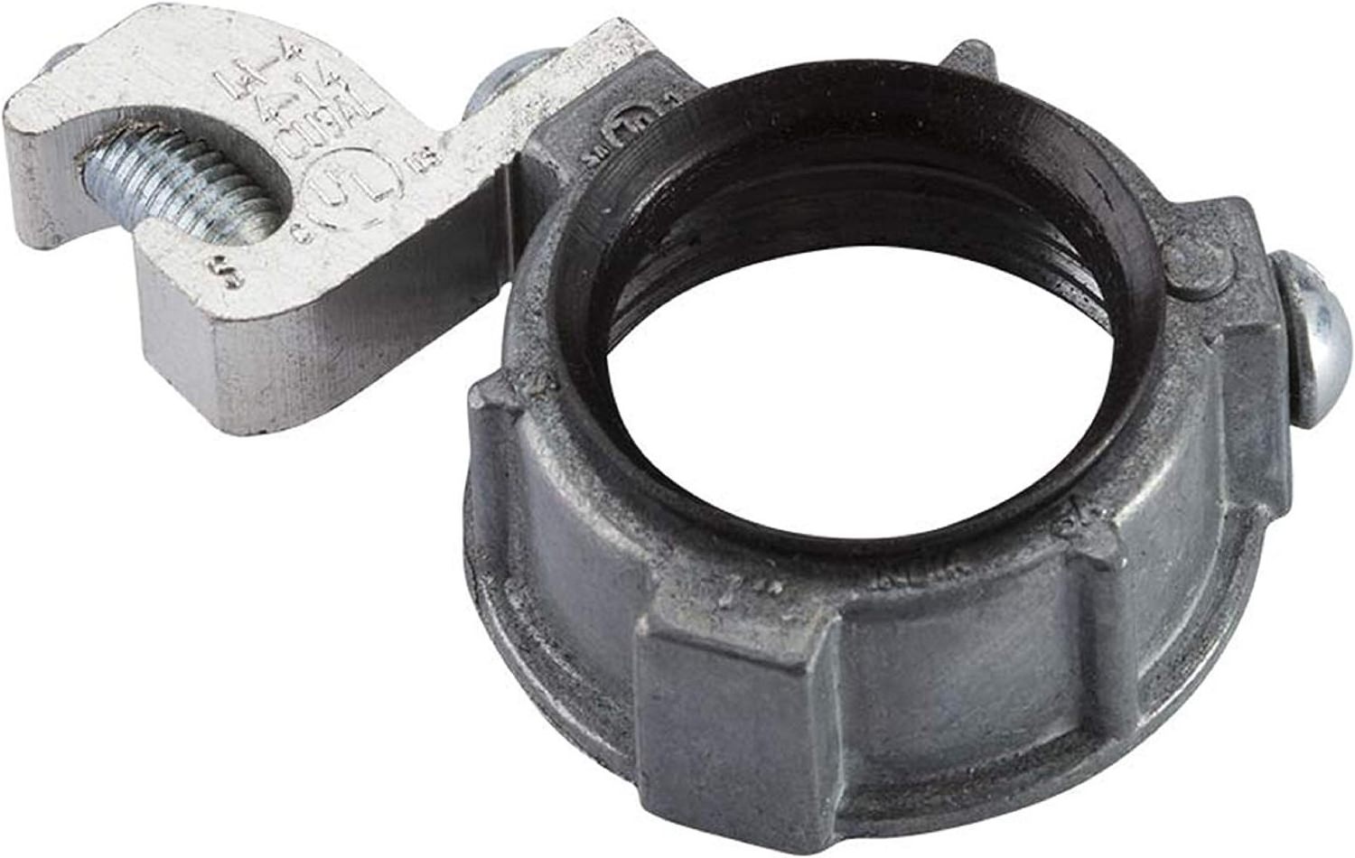 High Quality Conduit bushing Zinc Die Cast Electrical Fitting Insulated Grounding Bushing Iron For Cable Management