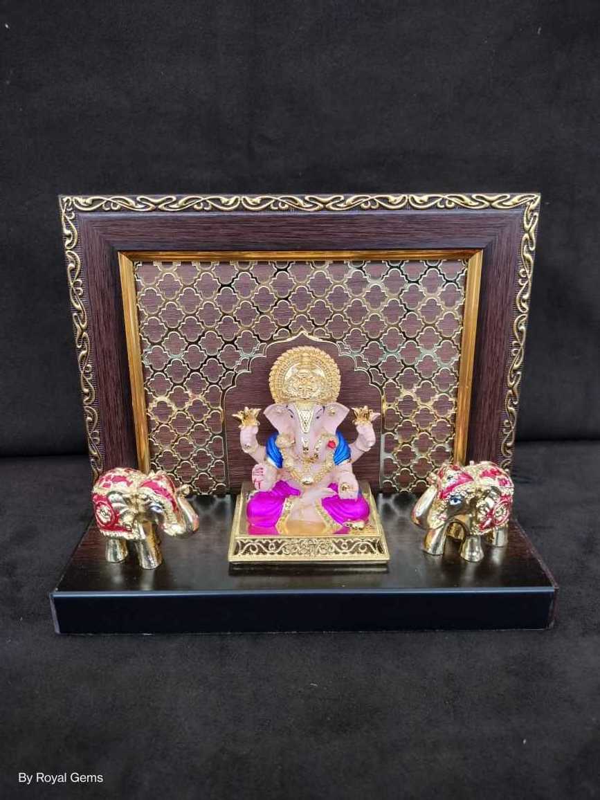 Factory Price silver Ganesh God Small Statue for Worship silver  Wholesalers of Indian God Ganesh Moorti For Home Decoration