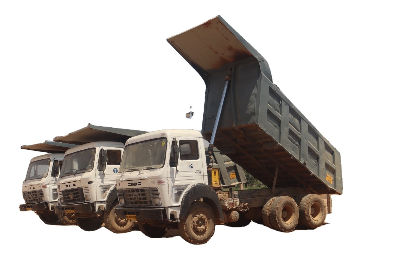 Best Deal 2023 Heavy Duty Tipper Truck with 6 Tiers & High Grade Metal Made High Capacity Trucks by Exporters