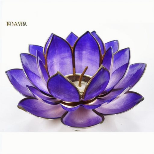 Eco Friendly Table Top Metal Lotus Flower with Custom Colour Available for Bedroom Decor from Indian Supplier