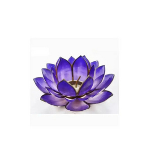 Indian Exporter Hammered Top Metal Lotus Flower for Home Decoration Available at Wholesale Price from India