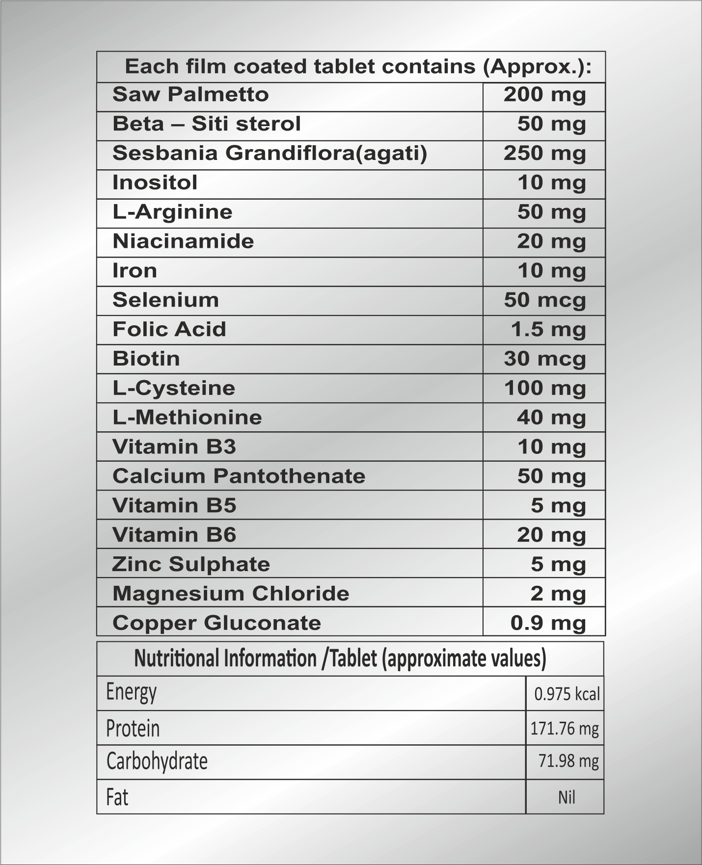 High on Demand Selenium Supplements Zinc Sulfate Heptahydrate Tablet for Health Care Supplement Available at Export