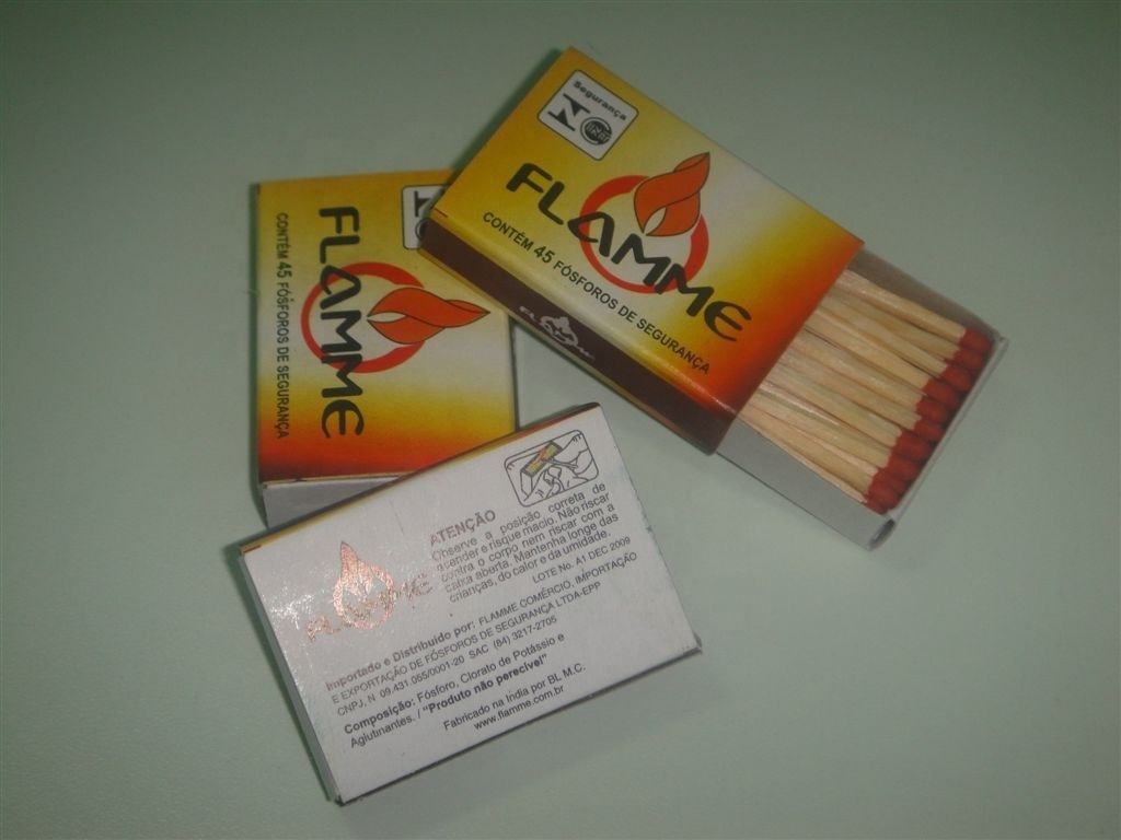 Buy Safety Matches with Customized Size Packing By Indian Exporters & Exporters