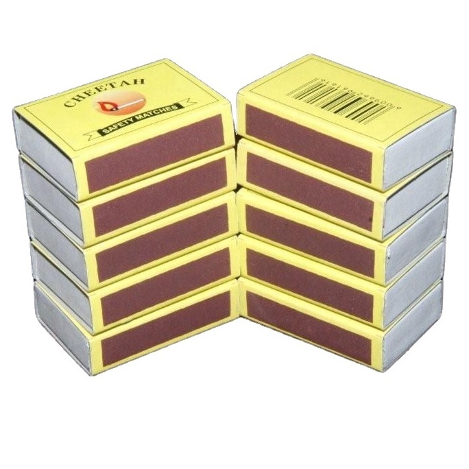 Cheapest Prices Wax Safety Matches With Tissue Paper and Paraffin Wax Made For Sale By Indian Manufacturer