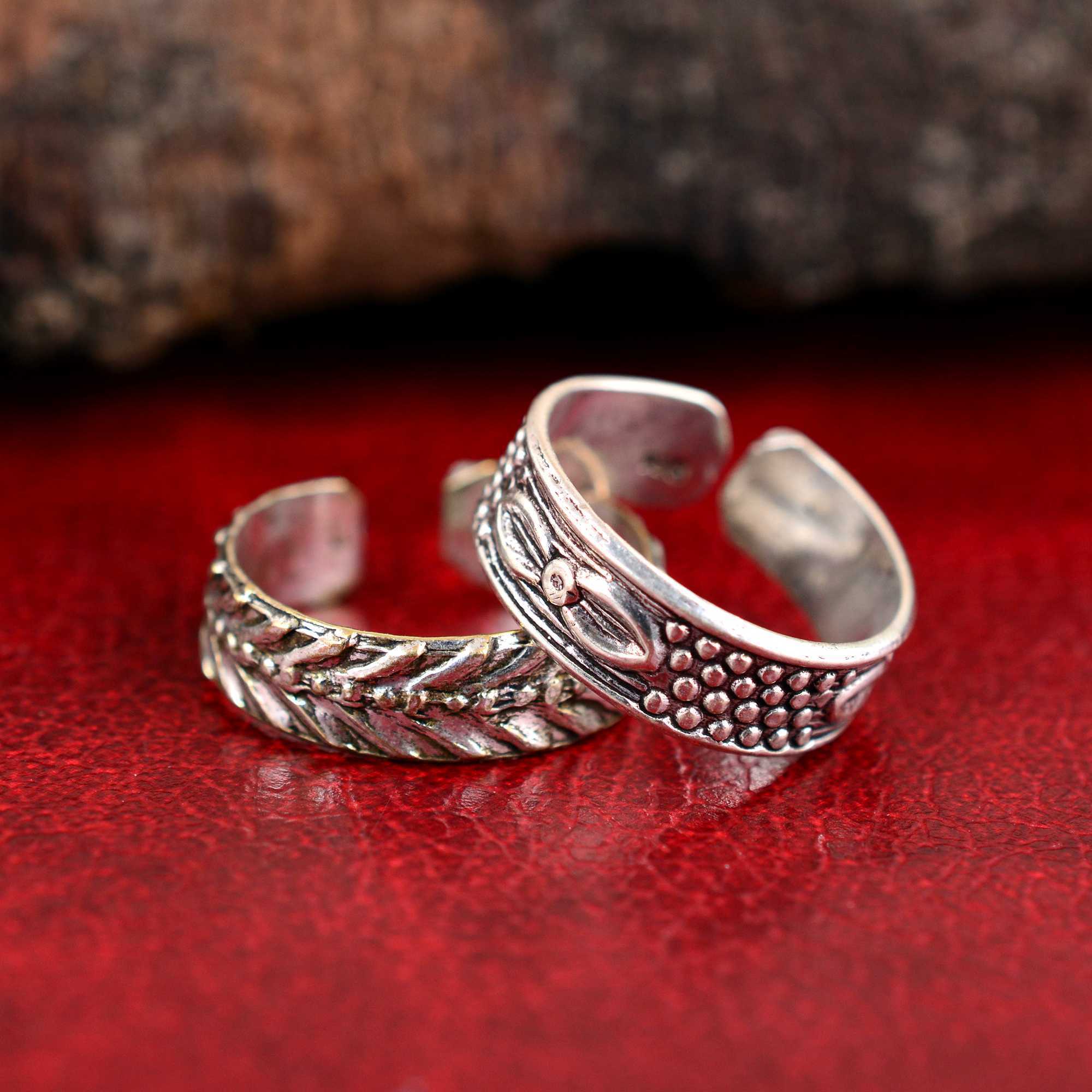 Ready to ship punk style 925 Sterling Silver motorcycle wheel tire tread wedding band rings for men women