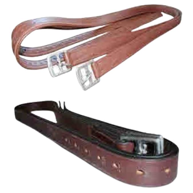 Eco-Friendly High Quality Wholesale Soft Leather Equestrian Stirrup & Reins Classic Comfortable Horse Tack for Riding