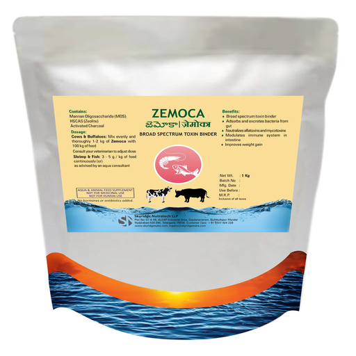 ZEMOCA Broad Spectrum Toxin Binder, Modulates Immune System in Intestine at Wholesale Price Animal Feed Supplement