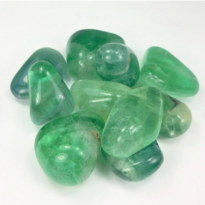 Top selling 2023 Green Polished Gemstones Rocks Worry Stone Fluorite Crystal Tumbled Gemstone  available in large quantity