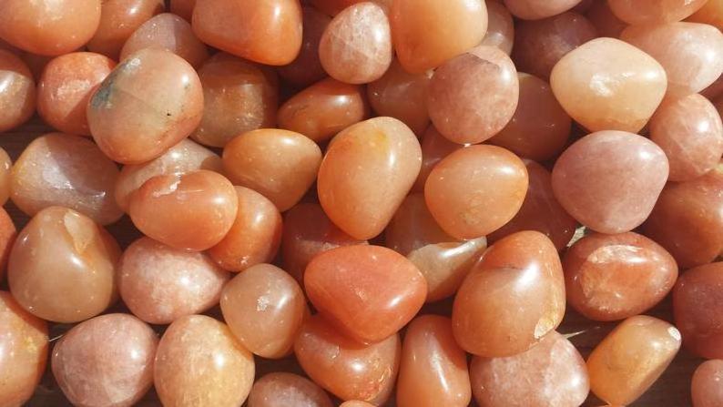 High Quality RED AVENTURINE Tumbled Stone Ones MediumLarge Natural Tumble Stones