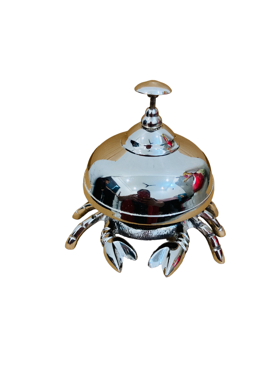 Good Price Of Good Quality Brass Crab Table Bell Decorative Office Hotel Decor Collectable Solid Brass Floral Front Desk