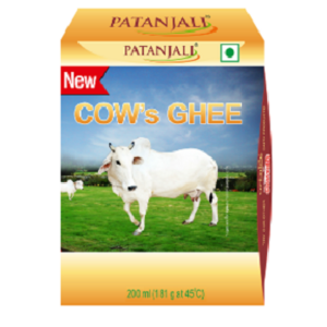 100% Pure Ayurvedic Cows Ghee 200 ml Shudh Desi Ghee