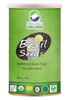 Organic Basil Seeds online | OW'Zeal Basil Seeds 100gm