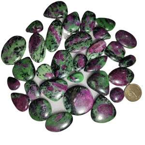 AAA+Quality Natural Ruby Zoisite  Loose Gemstone Cabochon Lot For Healing Jewelry  wholesale Gemstone