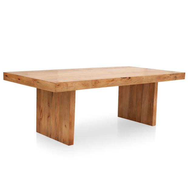 Rectangle Dining Table With Wooden Legs Sturdy Dining Room Funiture Best Price & Affordable Solid Wood Furniture Product