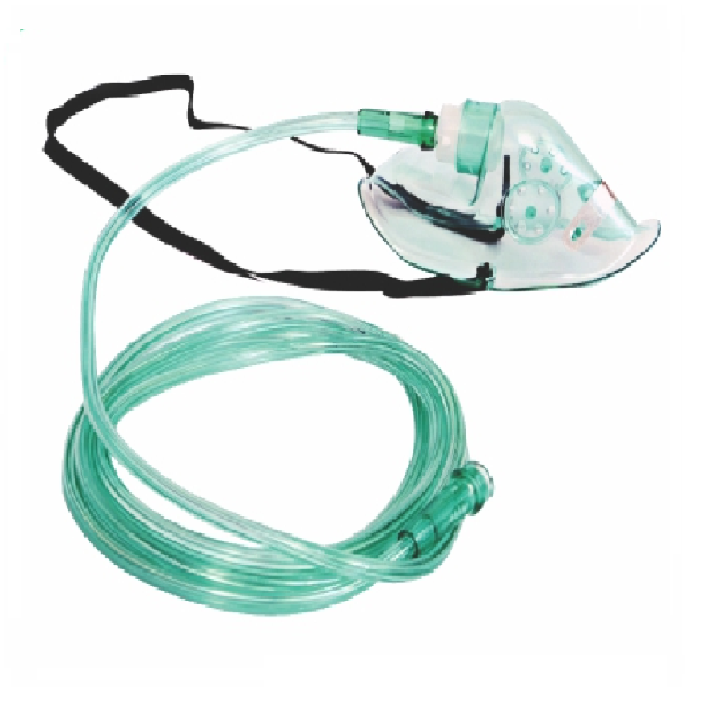 High Concentration Non-Rebreathing Breathing Mask Full Face Oxygen Mask With Tube