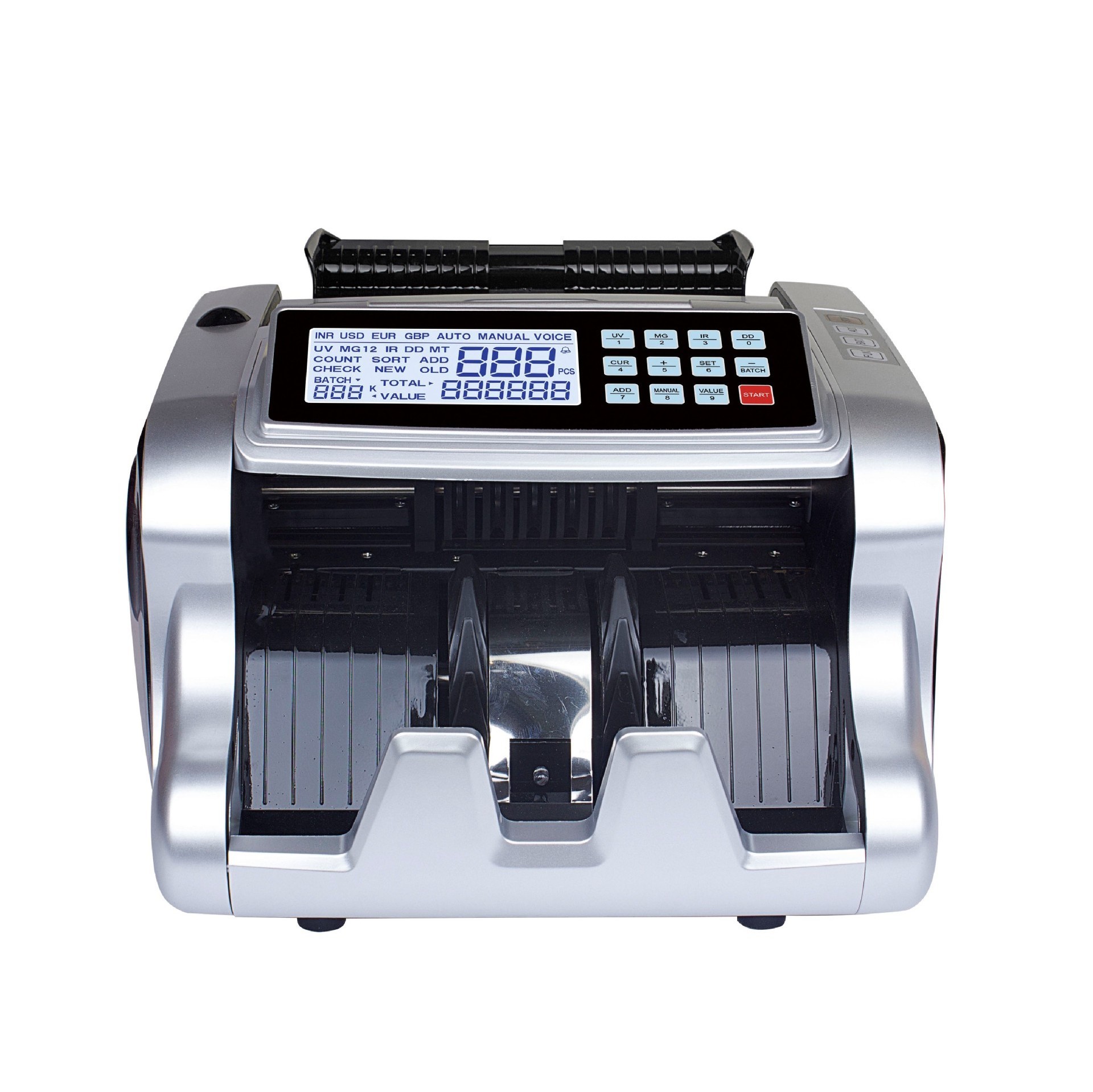 6600 foreign currency banknote counting machine USD Euro multi-national  banknote detector National currency counting machine