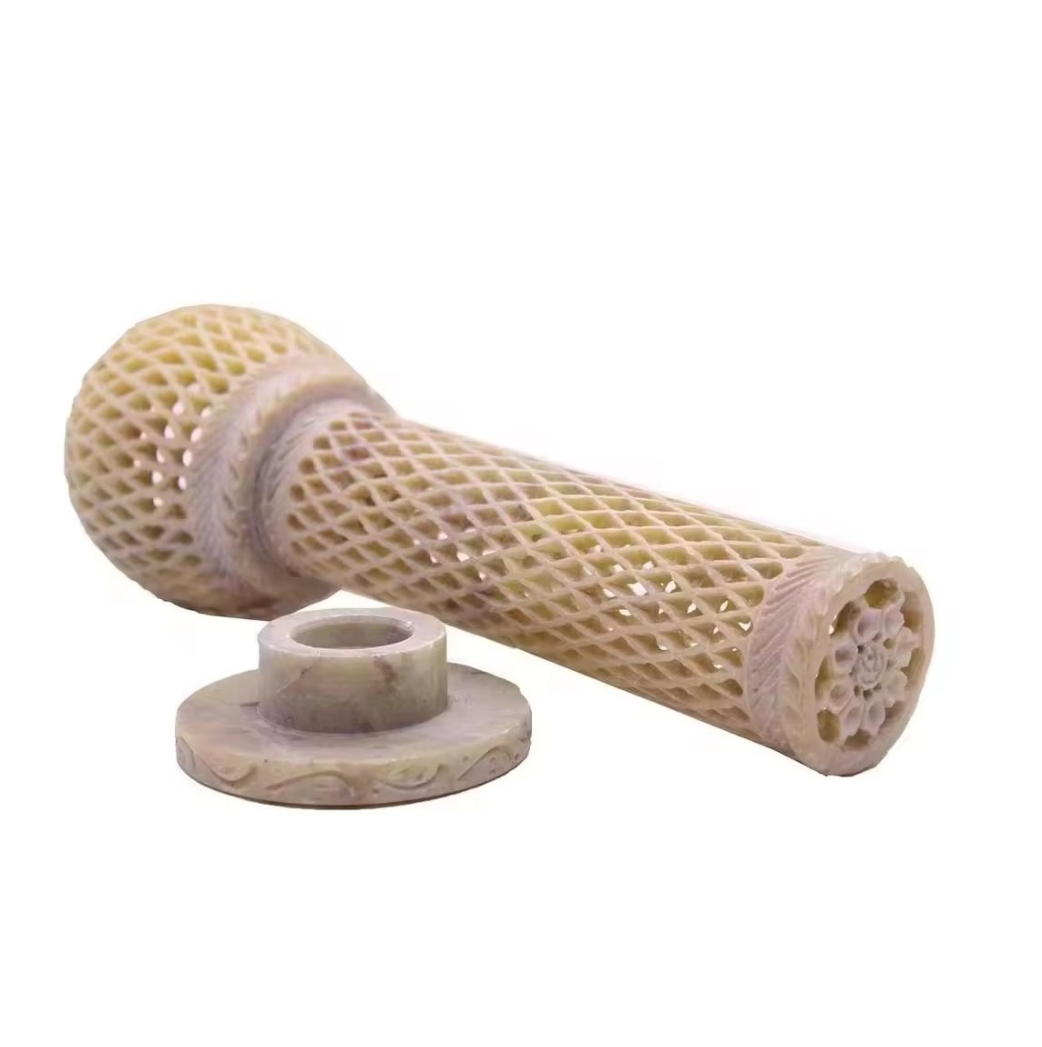 Most Selling Traditional Soapstone Incense Stick Holder for Yoga Practice Stick Tea Light Available at Bulk Quantity