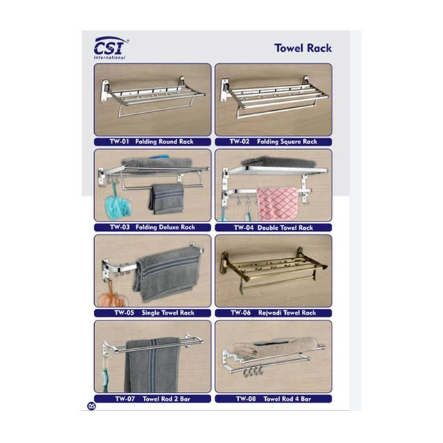 Wholesale Electric Clothes Drying  Wall Mounted Towel Rack 24 inch Made in India Hot Selling Newest Design High Quality Bathroom