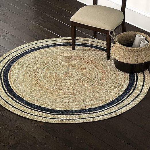 Blue Natural Jute Handmade Available In Discount Stock Clearance Sale Area Rugs And Carpets For Sale From India