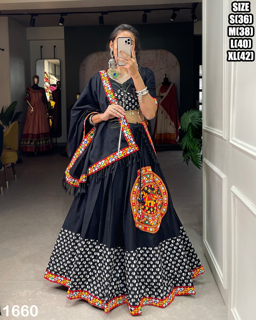 Readymade Traditional Ethnic Indian Pakistani Navratri Wear Designer Stitched Chaniya Choli from Indian Exporter