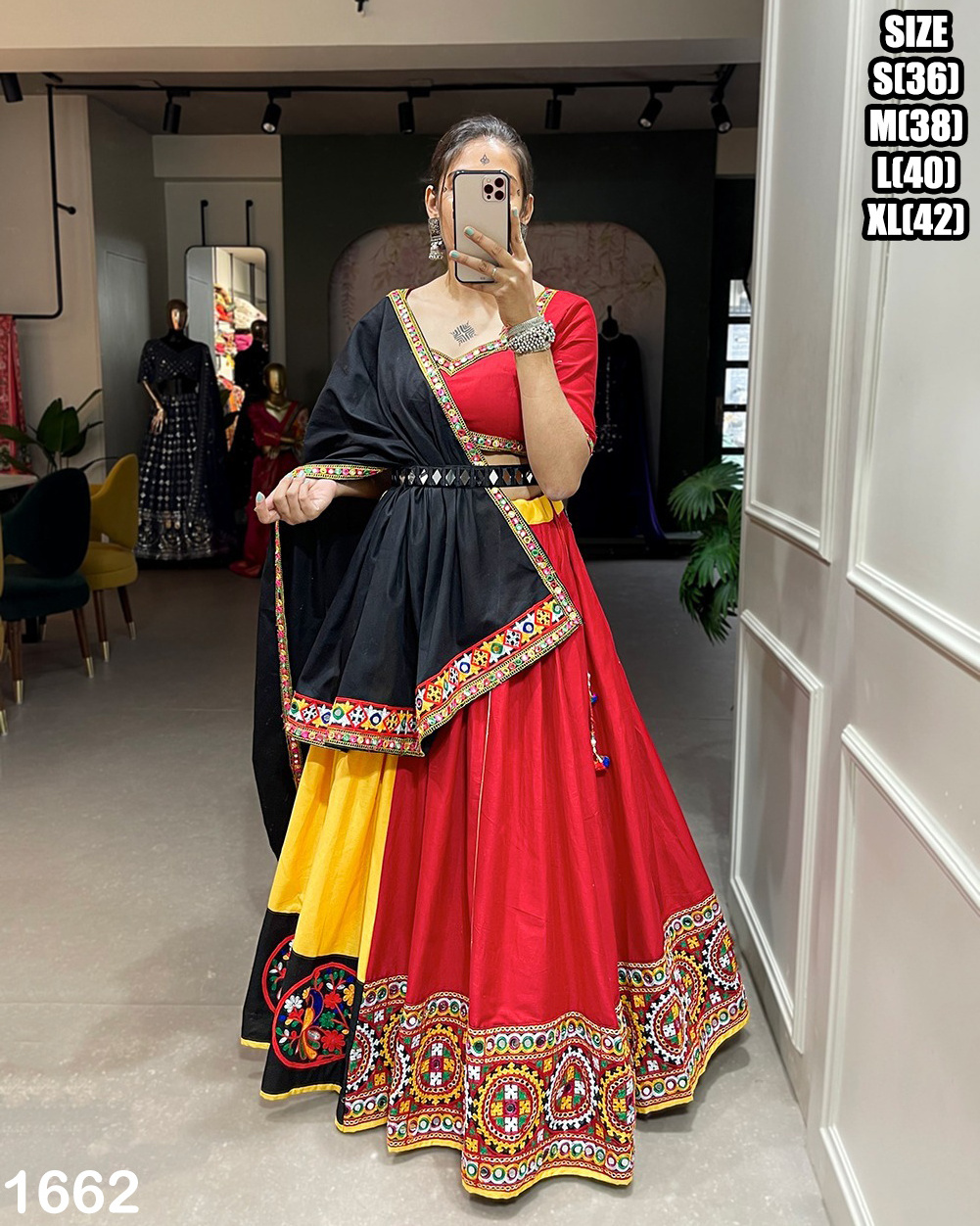 Readymade Traditional Ethnic Indian Pakistani Navratri Wear Designer Stitched Chaniya Choli from Indian Exporter