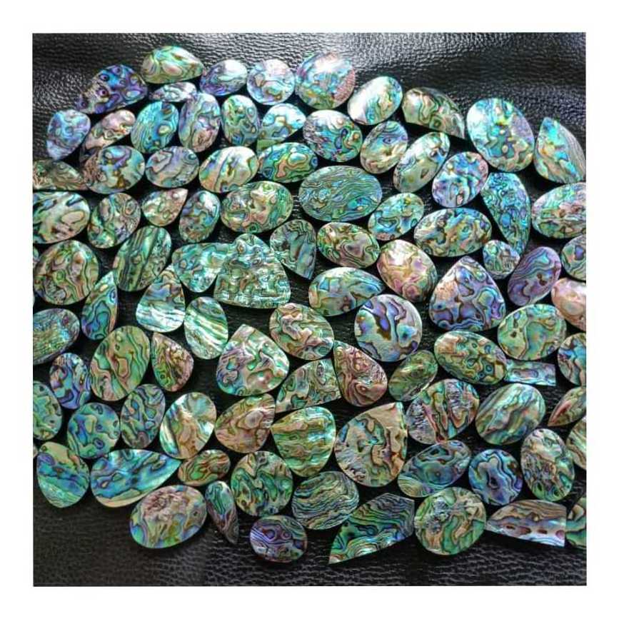 High Quality Abalone shell Gemstone Best Quality Natural Abalone shell Mix Shaped Gemstone For Jewelry Making