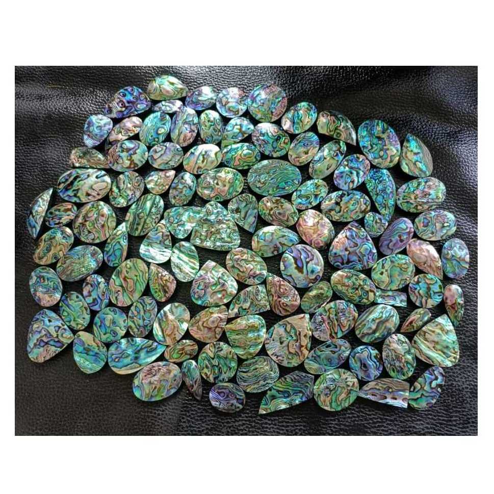 High Quality Abalone shell Gemstone Best Quality Natural Abalone shell Mix Shaped Gemstone For Jewelry Making