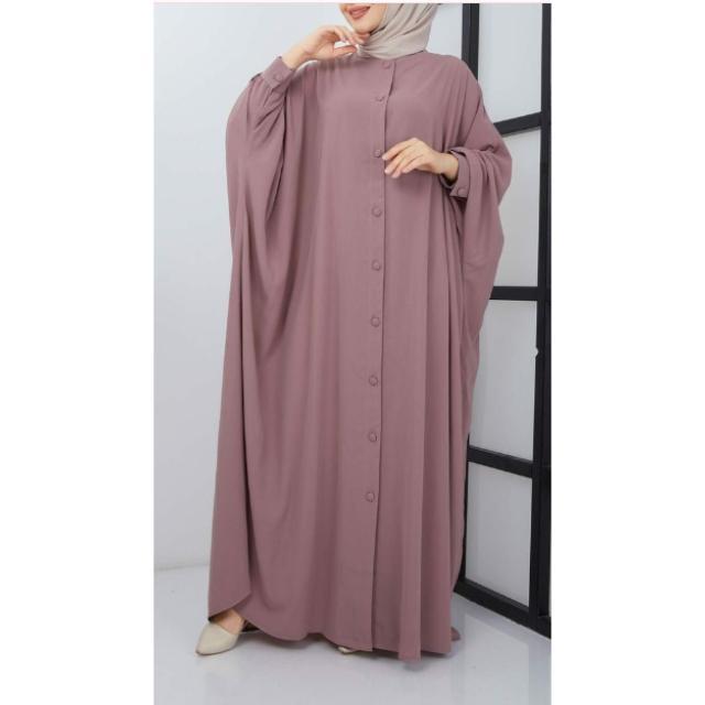 Wholesale Elegant Islamic Clothing Women Muslim Dress Two Layers Chiffon Modest Muslim Dress Open Dubai Abaya