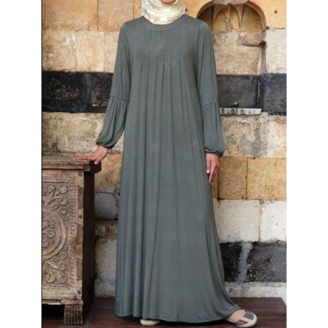 Wholesale Elegant Islamic Clothing Women Muslim Dress Two Layers Chiffon Modest Muslim Dress Open Dubai Abaya