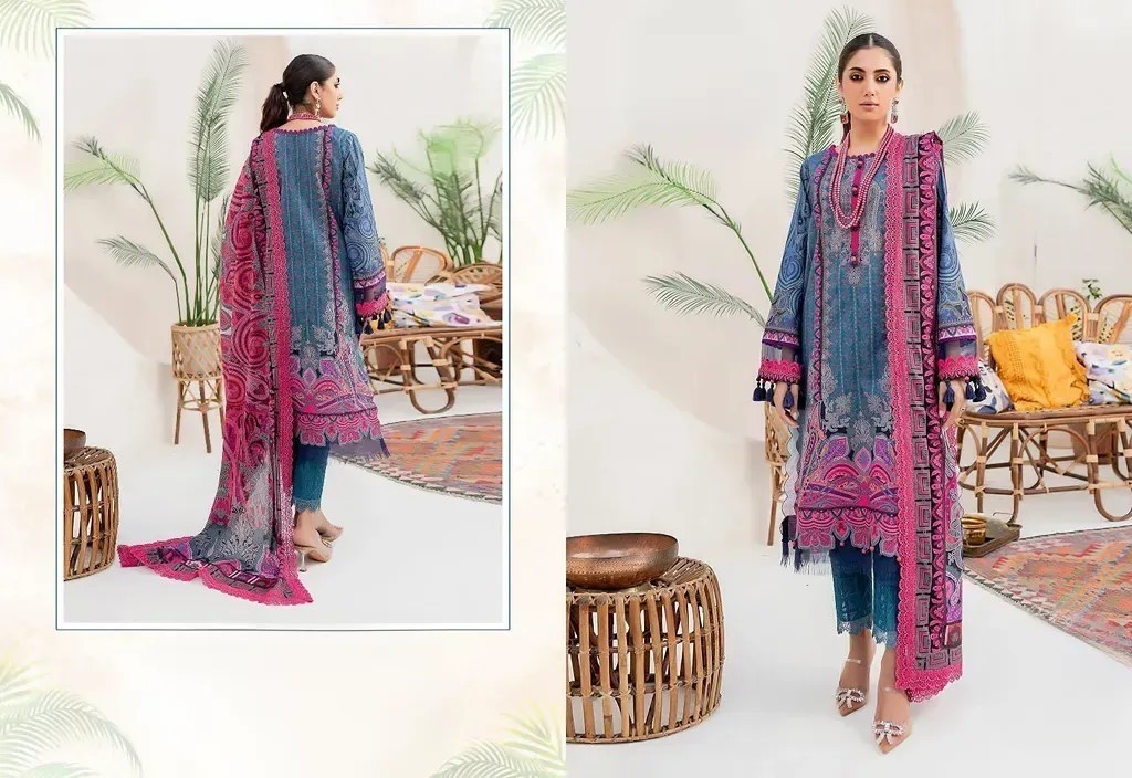 Designer Partywear Suit Pakistani Style Salwar Kameez with Heavy embroidery work Dress with Dupatta