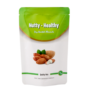 Roasted and Salted almonds 75 gms food grade healthy enhance the flavor and make nutrients more digestible