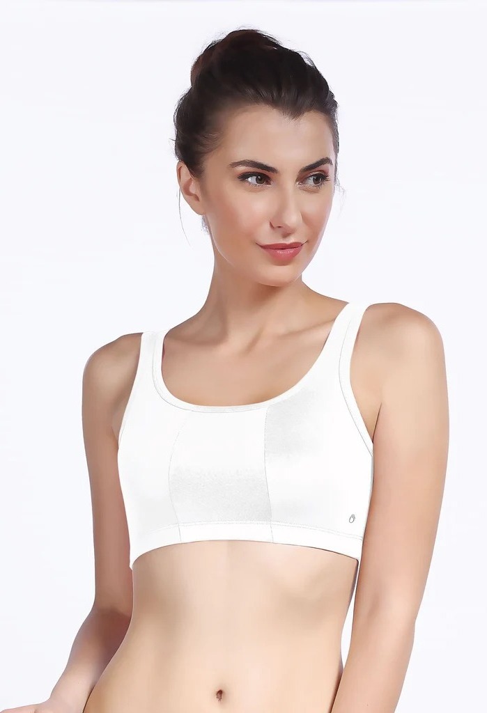 Trendy Womens Sexy Bra Ladies Lingerie Premium White Stretch Bra with Adjustable Strap Wholesale Factory Supply from india