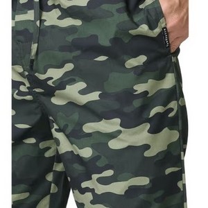 Top Quality Mens Knit Mens Camo Printed Woven Shorts Shorts All Round Elastic Waist with Functional Draw String with two Pockets