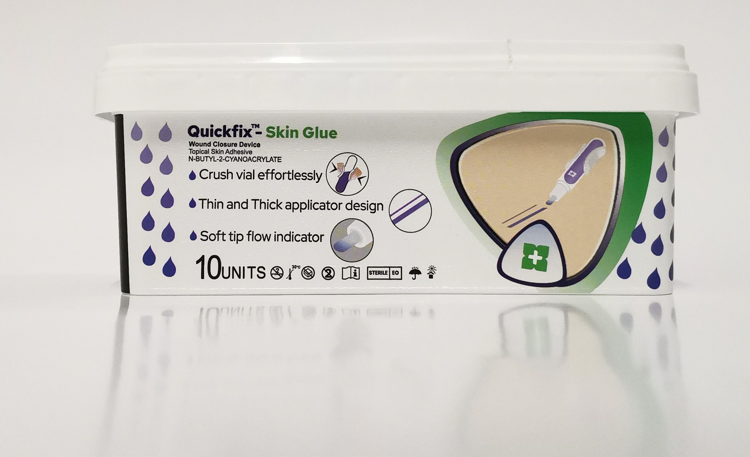 Qubix Quickfix- Skinglue Topical Skin Adhesive Wound Closure Device Medical Skin Glue Top Quality Product