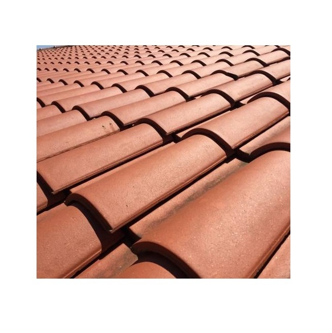 Hot Sale Color Coated Concrete Roof Tile Eco Friendly Outdoor Roofing Tiles from Indian Exporter and Manufacturer