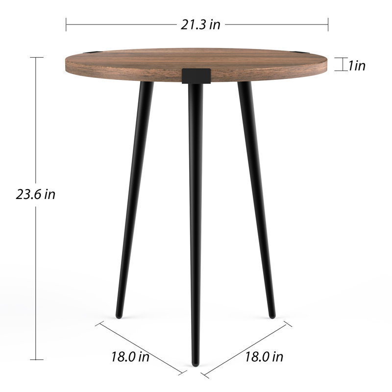 High quality Round  modern luxury side tea table for room End Coffee table for bedroom Living Room furniture Metal Frame