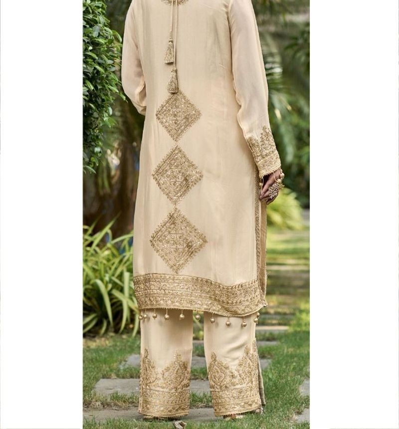 Designer Party Wear Look Top-Dupatta and Fully Bottom Heavy Viscose Velvet Designer Salwar Kameez