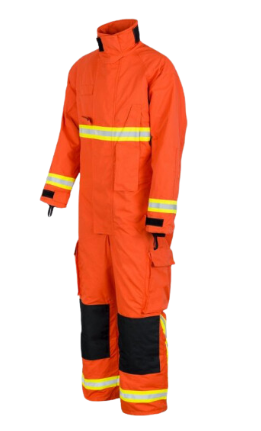 Best Quality Cotton Polyester Orange Firefighter Uniform for Daily Wear Use from Indian Exporter Available at Affordable Price