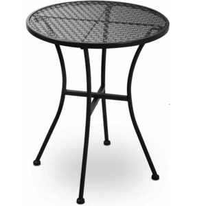 Steel Metal Round Table for Outdoor Patio Coffee Table Black  luxury design