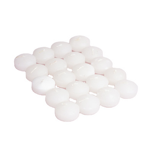 Pack of Nuggets Floating Candle White ( Multiple Pack of 20 ) Burning time 4 hours each  unscented size approx 3 cm * 2cm