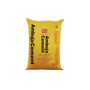 Custom yellow PP Woven Bag Recycled Materials Construction Garbage Empty Cement Bags indian Pp Woven Sand Bag